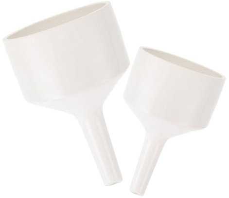 Ciieeo 2piezas Embudo De Porcelana Embudo De Filtración Para Laboratorio y Herramienta De Filtración Química Para Experimentos