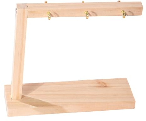 Sunerzenor Soporte para de Uñas Expositor de Paletas de Color de Uñas Organizador de Tips Falsos con Diseño Sencillo Y Apto para Uso Profesiona, L 20x6x17.5cm