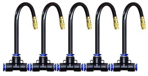 HUANGING Regolabile 360 gradi spruzzati testa automatica impianto impianto impianto sistemi efficienti risparmio idrico per irrigazione giardino