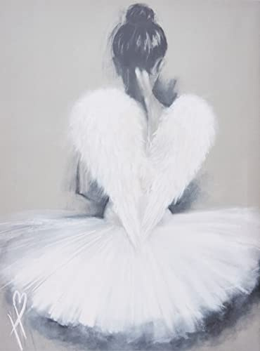 Hazel Bowman Engel Flügel Kunstdruck auf Leinwand 60 x 80 cm