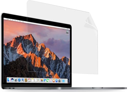 MyGadget Folie [ Klar ] kompatibel mit Apple MacBook Pro 15 Zoll [ab 2016] Display Schutz - Bildschirm Schutzfolie - Clear