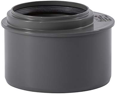 Ostendorf HTsafe Reduktion kurze Ausführung DN 110/75 mm HT-Rohr, grau