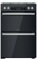 Hotpoint HDM67G8CCB/UK Dual Fuel Cooker - Black - A/A Rated
