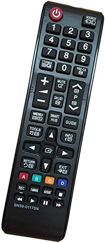 Nouvelle Remplacement Telecommande Universelle Samsung Smart TV BN59-01175N pour avec Tous Les téléviseurs Samsung Universelle AA59-00622A AA59-00602A AA59-00741A - Aucun Réglage Requis