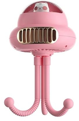 Ventilador pequeño, ventilador de carga USB, ventilador portátil sin aspas de mano, pequeño y pequeño, diseño de seguridad sin aspas, ventilador pequeño conveniente