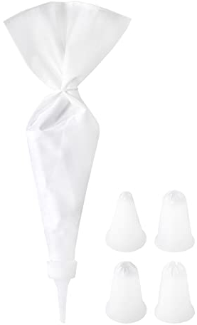 Wenco 555562 Spritzbeutel, Edelstahl, Silber