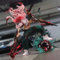 LICHOO Chainsaw Man Denji Anime Action Figure 17cm Character Collectible Model Statue Toys PVC Figures Desktop Ornaments Festive Gifts