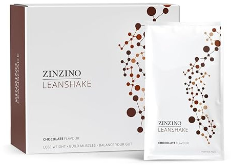 ZinZino LeanShake Schoko Mahlzeitenersatz mit Protein & Ballaststoffen