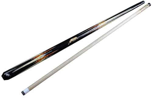 UNbit Pool Cue Billard Queue 58-Zoll-Ahorn-Profi-Pool-Queue, 1/2 Geteilte Einteilige Snooker-Pool-Queue-Sticks, Männer und Frauen für Billardliebhaber WEWYQSJXBXF-4129(Color:A,Size:13Mm)