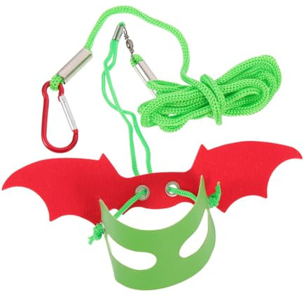 BESPORTBLE 2sätze Weihnachtsgeschirr Mit Einstellbares Geschirr Für Eidechsen Für Outdoor- Leichte Und Langlebige Weihnachtsausstattung Für Bartagamen Und Andere Reptilien