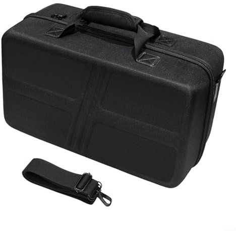 LVYXON for Ps5 Portal Case Hard Shell Carrying Case for PS5 Pro Console Travel Protective Bag EVA Material Spacious Design Adjustable Compartments