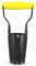 Jardineer Small Bulb Planter Tool- Compact Stainless Steel Transplanter for Bulbs, Seedlings & Flowers- Ergonomic Handle with Depth Markings - Durable Garden Planting Tool