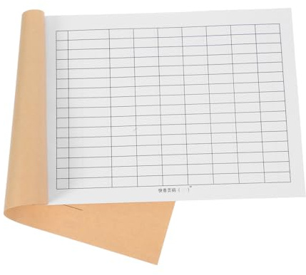 Geschäftsbuch Kontenverfolgung für Finanzmanagement und Ausgaben im Büro | Leeres Inventarbuch mit Klarer Rasterstruktur, Papier, für Lager und Schule, Professionelles Design