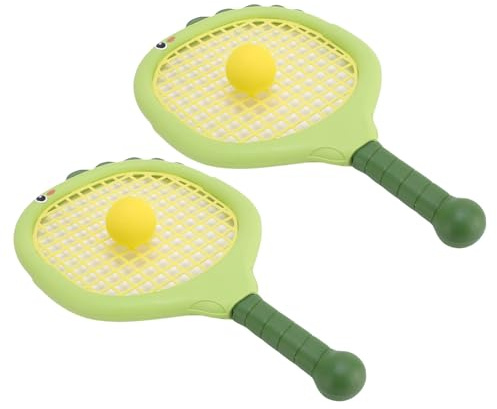 Fabater Ensemble de Raquettes de Badminton et de Tennis pour Enfants Qui Encouragent Un Mode de Vie Actif, adapté aux Activités Intérieures et Extérieures