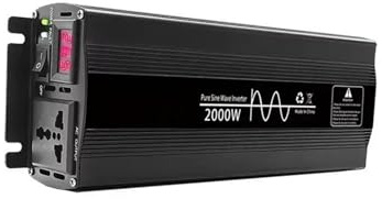 Inverter Convertitore Inverter A Onda Sinusoidale Pura 3000W 2000W 4000W DC12V A AC 220V Convertitore Automatico Inverter Di Potenza Per Auto Elettrodomestici Computer(12V 2000W)