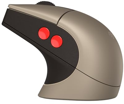 8BitDo Retro R8 Mouse with Charging Dock, PAW 3395 Optical Sensor DPI 26,000, Wireless Mouse with 4K Polling Rate, Programmable Buttons, and HUANO Micro Switches - C64 Edition