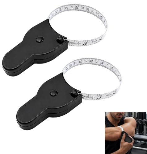 VBK Metre Ruban Corps, Mètre Ruban Couture pour Fitness et Maison, Metre Couturiere pour Tailleur Mesurer Tour de Taille Hanche et de Bras