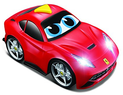 Bburago BB junior fordon baby ferrari ljud och ljus – slumpmässig modell
