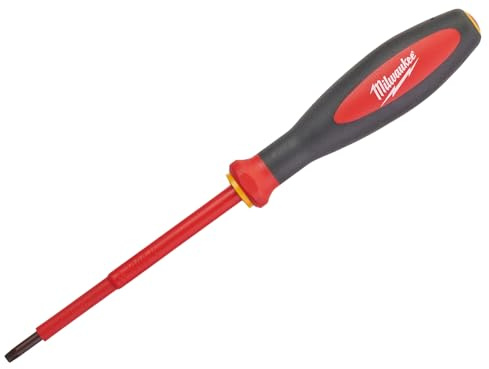 Milwaukee 932464052 VDE TORX - Destornillador TX20 x 100 mm, color rojo