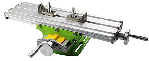 HFS (R) Multifunction Worktable Milling Machine - Adjustable X-Y Compound Drilling Slide Table for Bench Drill 330x95mm(13 * 3.7in)