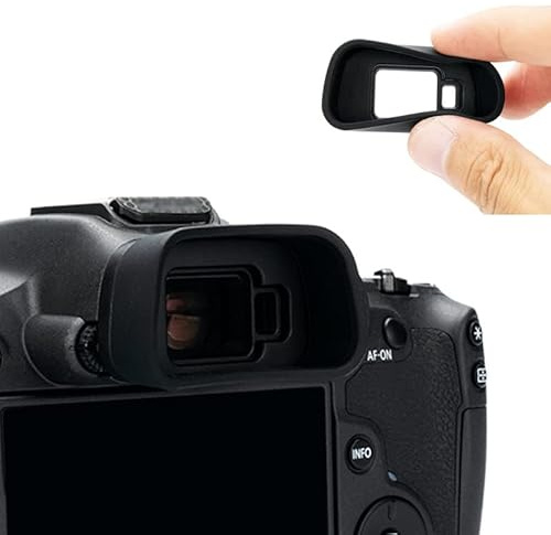 KIWIFOTOS Gummiverlängerung für den Sucher der Canon EOS R7 | Erweitertes Silikon-Design, strapazierfähiges ABS, schirmt Streulicht