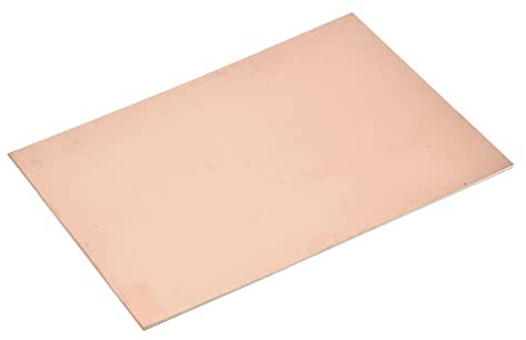 YOKIVE 4Stk PCB Kupfer Verkleidet Brett FR4 Einseitig Leere Leiterplatten Groß für Elektronische Hobbys Ätzen Schaltung Projekte (200mmx150mmx1.5mm)