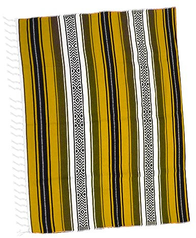 Amosfun mexikanischer tischdeckenläufer mexikanische Stranddecken Yoga Bolster für restauratives Yoga Picknickdecke Yoga-Essen mexikanische Decke Sofadecke Sommer Yoga-Decke Az Yoga Matte