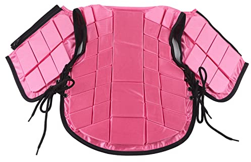 WGFOIP Kids Equestrian Vest, Body Protector Horse Riding Vest, Foam Padded Safety Horse Riding Protective Gear Body Protector for Children, Pink (CS)