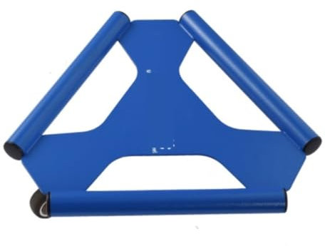 Bauchroller Bauchtrainer Bauch Rad Dreieckige Ab Roller Rad Übung Wiederverwendbare Ab Workout Ausrüstung Für Fitness Bauchmuskeltrainer(Blue)
