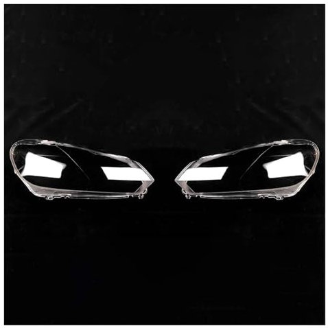 Scheinwerferglas Für VW Für Golf 6 2010-2013 Halogen Frontscheinwerfer Abdeckung Transparent Schatten Lampenschirm Scheinwerfer Shell Scheinwerfer Streuscheibe(1 Pair)