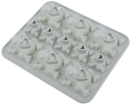 Artibetter Moule Silicone Bleu de Grenouille pour Pâtisserie Créative, Facile à Utiliser, pour Halloween et Fabrication de Bonbons et Chocolats