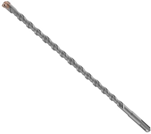 flintronic SDS-Plus Drill Bit Set, Dia 10mm x 350mm Lenth Cross Drill Bits, Rotary Hammer Drill for Drill Holes in Concrete, Ceramic Tile, Stone, Metal, Plastic and Multi-Layer Materials