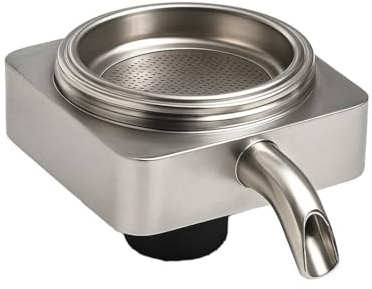 G GRIMALDI Portacialda in Alluminio Compatibile Diddiesse Frog Macchine da Caffè Cialde 44 mm – Completo di Filtro Inox e Beccuccio, Montaggio Rapido, Estrazione Stabile