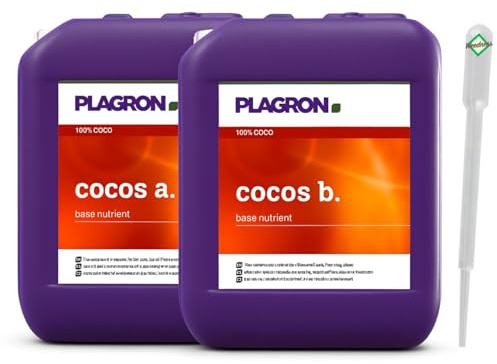 Plagron Coco A + B 10 liter - hydroponisk gödningsmedel kokosnötsubstrat Coco Grow Inomhusodling