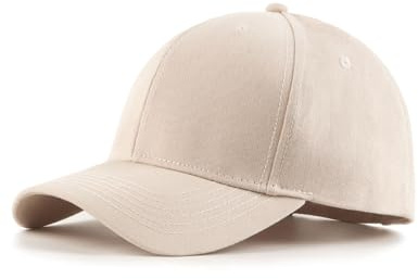 Zylioo överdimensionerad basebollkeps XXL stora huvudhattar för män stora pappakepsar hög krona strukturerad keps justerbar 55,8 cm – 65,8 cm, BEIgE, XL-XXL