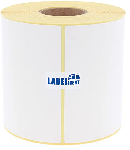 Versandetiketten DHL - 105 x 190 mm - 300 Thermo-Eco Papier Etiketten auf 1 Rolle(n) mit 40 mm Kern, Thermodirekt Etiketten selbstklebend, Trägerperfo.