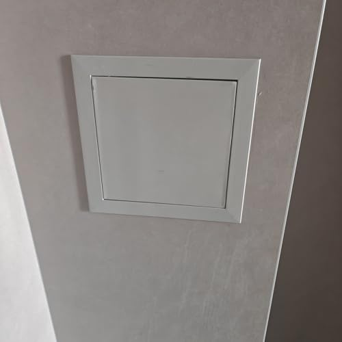 Pannello di accesso magnetico verniciabile per manutenzione elettrica, per soffitti e pavimenti, 20 x 35 cm, ideale per soffitti sospesi