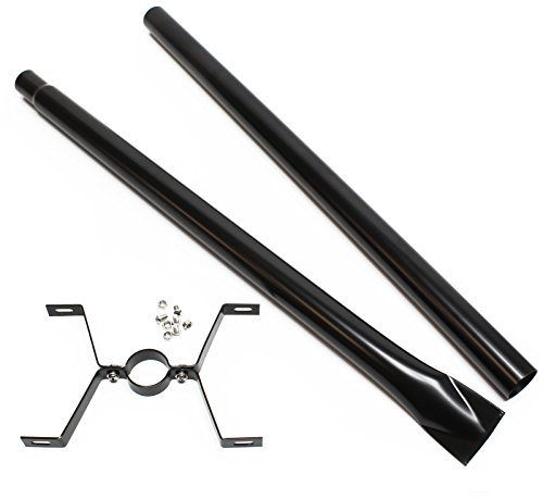 Wiltec Palo di supporto per cassetta delle lettere stile americano Cassetta della posta