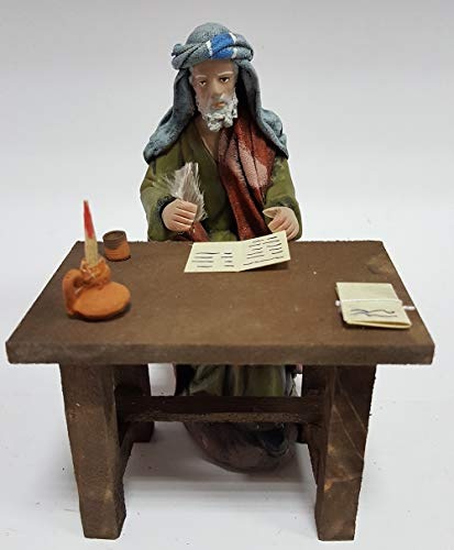 Arte Pesebre - Escribano con Mesa, para Figuras de 14 cm