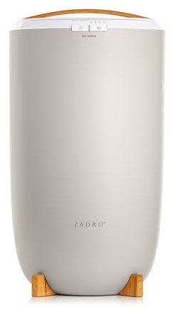 Zadro TWB Towel Warmer, Large | 20L | 12 Dia. x 21 Tall, Gray