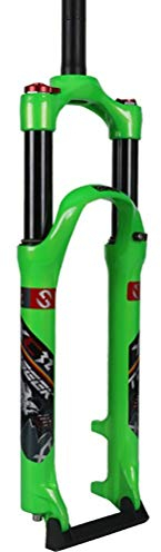 Fahrradgabel 26 27.5 29 Inch Ultraleicht Schulterkontrolle Aluminum Alloy Mechanisch MTB Gabel Mountainbike Gabel Fahrrad Scheibenbremse Federweg: 100 mm