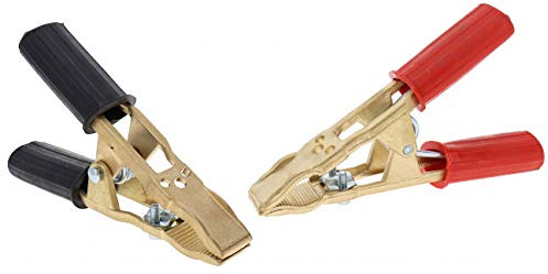 PINCES PRO (+ et -) DE DEMARRAGE LAITON 500 AMPERES - LOT 2 PINCES