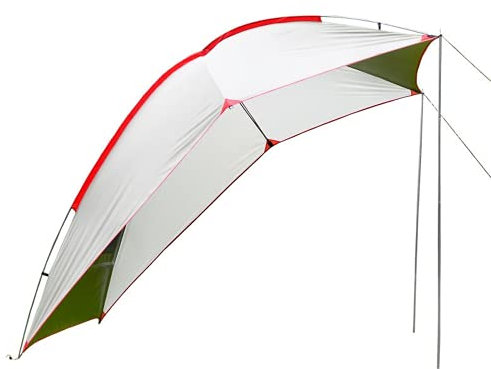 KEAIDO Auto-Heckklappen-Markise, Zelt, Pickup, LKW, Baldachin, Camping, Outdoor, Sonnenschutz, wasserdicht, Regenschutz, SUV, Minivan, Schrägheck, Camper, Anhänger, Dach (weiß)