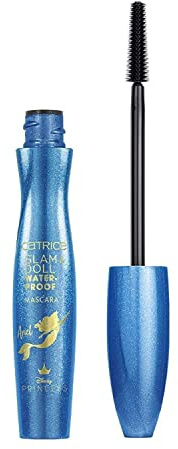 Catrice Disney Princess Ariel Glam & Doll Waterproof Mascara, schwarz, volumengebend, sofortiges Ergebnis, verlängernd (10ml)