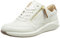 Clarks 261673724, Scarpe da Ginnastica Donna, Pelle Bianca, 37.5 EU