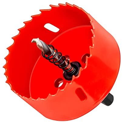 Scie Cloche 75mm Placo Universelle M42 HSS Bi-Métal HSS Fraise Cloche Bimétal pour Le Métal Mince, Les Panneaux de PVC, Gypse, Bois