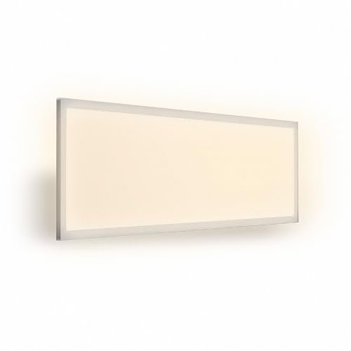 Mextronic LED Einlegepanel 1195x295 40W (S) 830 Warmweiß Dimmbar Rasterdecke | Bürodecke | Büro Beleuchtung