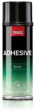 BigDean by Beorol Sprühkleber Industriekleber - 400 ml Sprühdose transparent extra stark – Kraftsprühkleber Kontaktkleber Haftkleber Spray Bastelkleber
