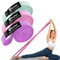 iMoebel Fitnessband 3er-Set Gewebe Resistance Bands - 3 Widerstandsstufen Lange Widerstandsbänder rutschfeste Gymnastikband Klimmzugband für Krafttraining Crossfit Yoga Homeworkout