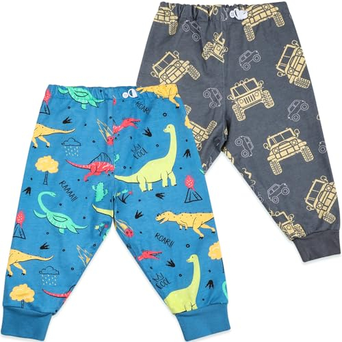 FLYISH DIRECT Baby Windelhosen, 2 Stück Sleepy Windelhose für Kinder, Baby Töpfchen Trainingshose Baumwolle Baby Windelrock für das Töpfchentraining, M, 3-5 Jahre